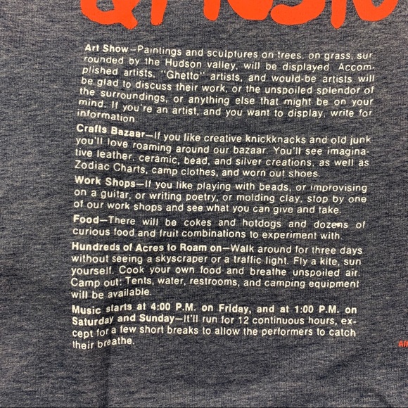 Lucky Brand Woodstock pullover Burnout sweatshirt - Picture 4 of 5